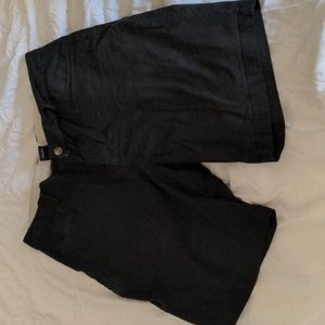 Black Short Par 4 Shorts